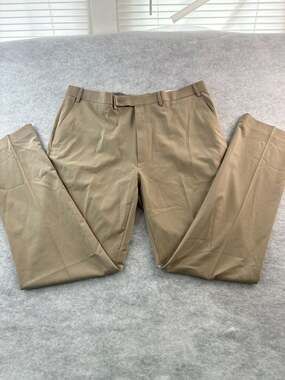 Men’s Calvin Klein Julian Slim Fit Stretch Dress Pants Tan 40Wx34L New With Tags